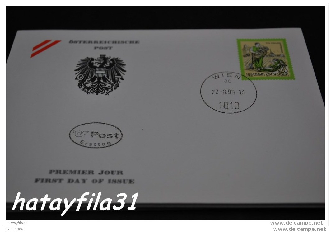 Österreich 1999    FDC  Mi. 2290  /  Freimarke : Sagen Und Legenden Aus Österreich    (T - 111 ) - FDC