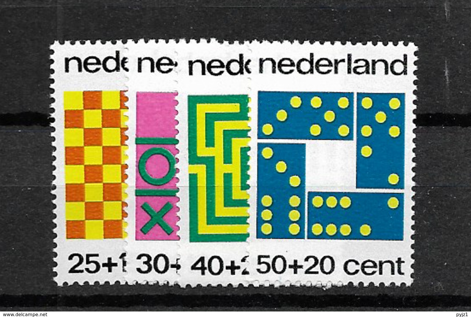 1973 MNH Netherlands, NVPH 1038-41 Postfris - Ungebraucht