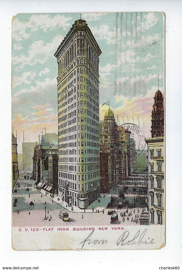 CPA Flat Iron Building New York 123 - Altri & Non Classificati