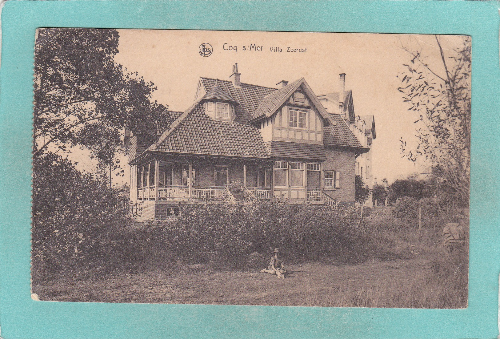 Old Postcard Of Villa Zeerust,Coq-Sur-Mer, Belgium,N32. - Other & Unclassified