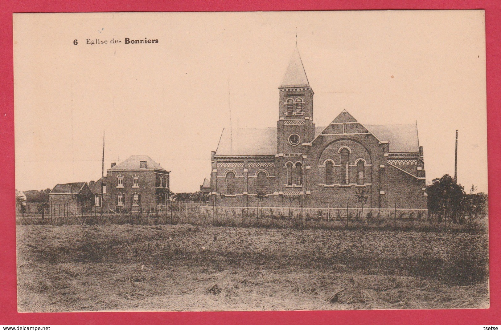 Lobbes - Eglise Des Bonniers ( Voir Verso ) - Lobbes