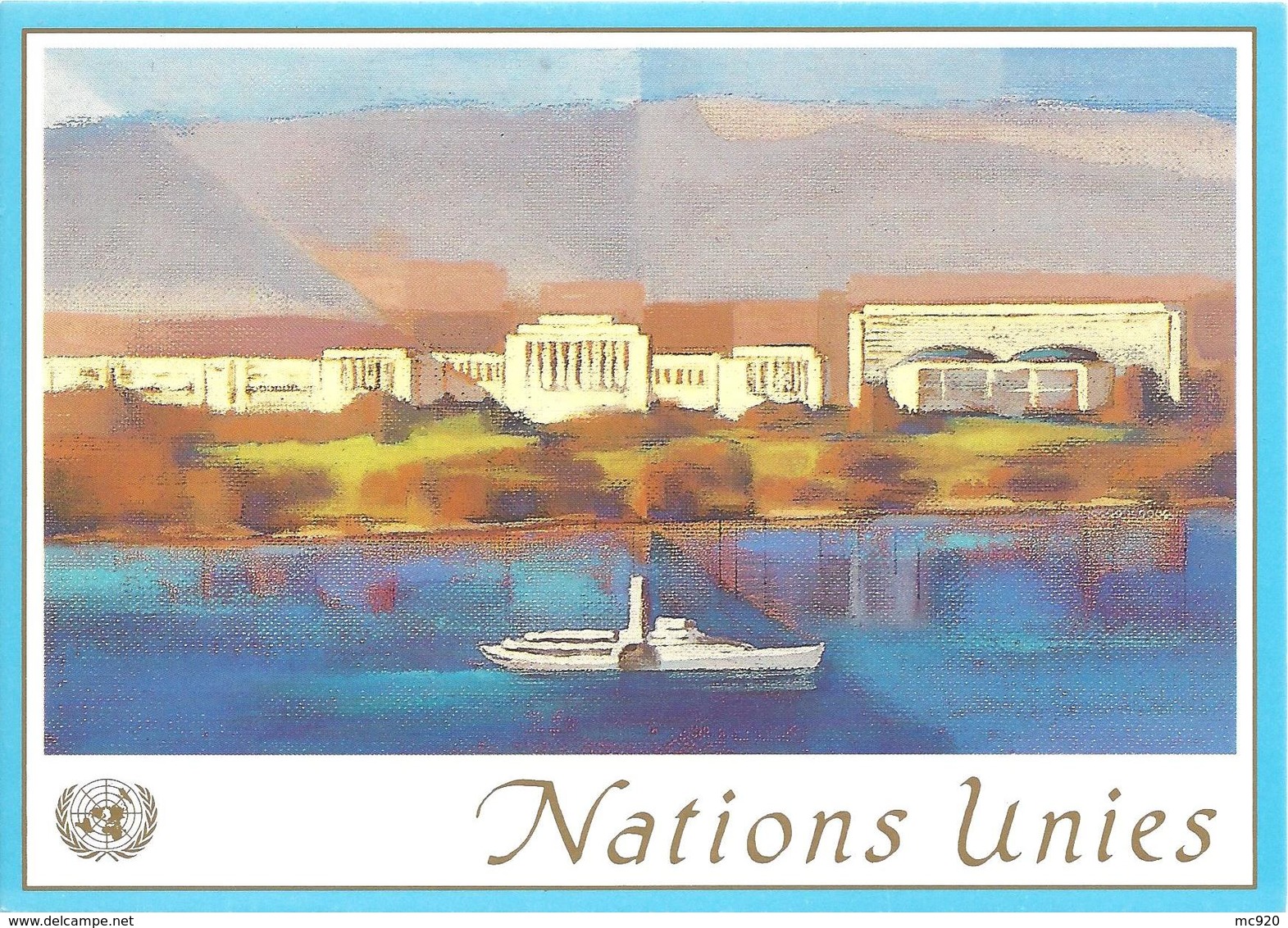 Nations Unies Bureau Genève United Nation Genf Entier Postal, Ganzsachen, Postal Stationery Carte Postale Postkarten - Brieven En Documenten