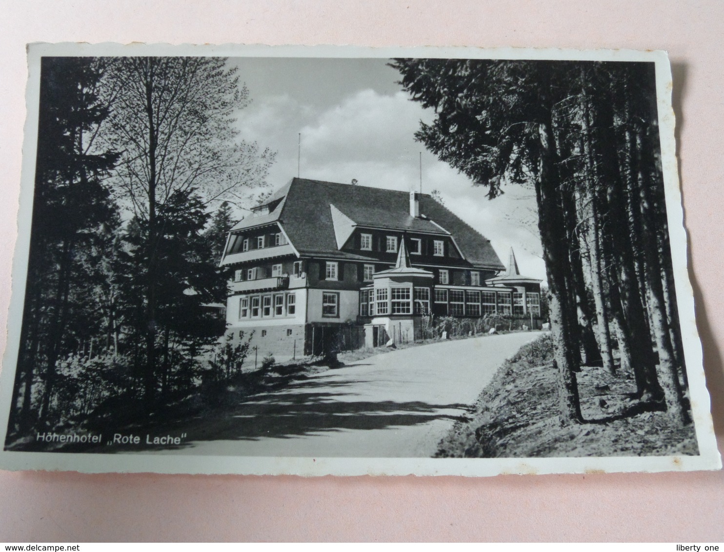 Höhenhotel " ROTE LACHE " Schwarzwald ( Nr. 2543 Görtz Kurt )( Voir Photo ) Anno 19?? ! - Forbach