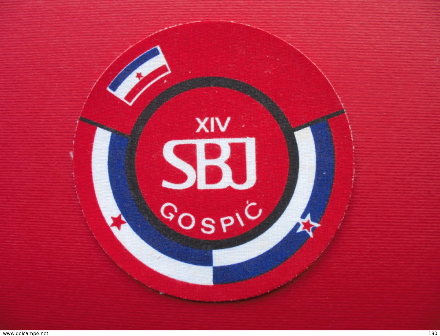 XIV SBJ GOSPIC - Ecussons Tissu