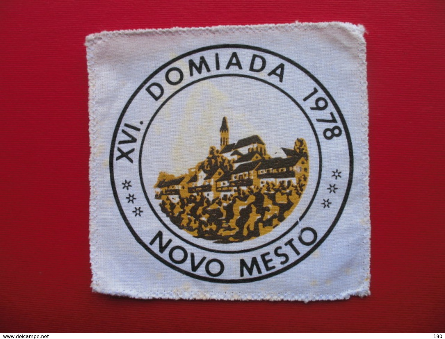 XVI.DOMIADA 1978,NOVO MESTO - Patches