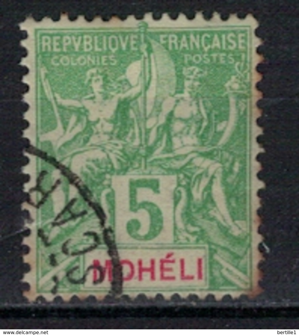 MOHELI        N°  YVERT     4   OBLITERE       ( O   3/37 ) - Used Stamps