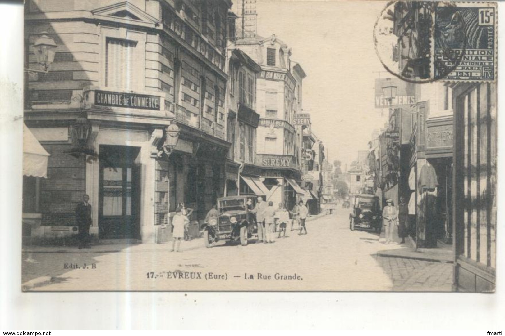 17. Evreux, La Rue Grande - Evreux