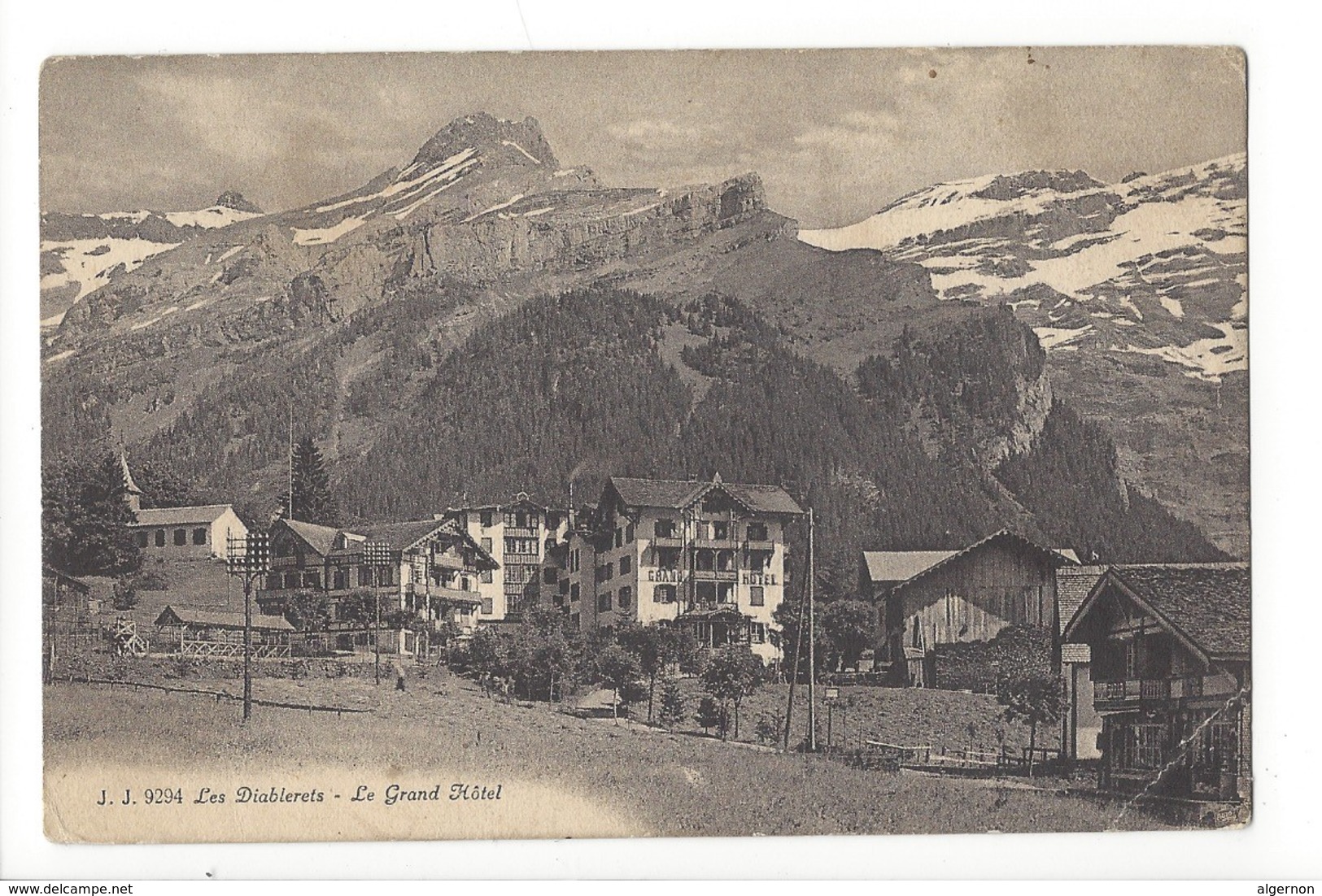 20224 - Les Diablerets Le Grand Hôtel - Autres & Non Classés