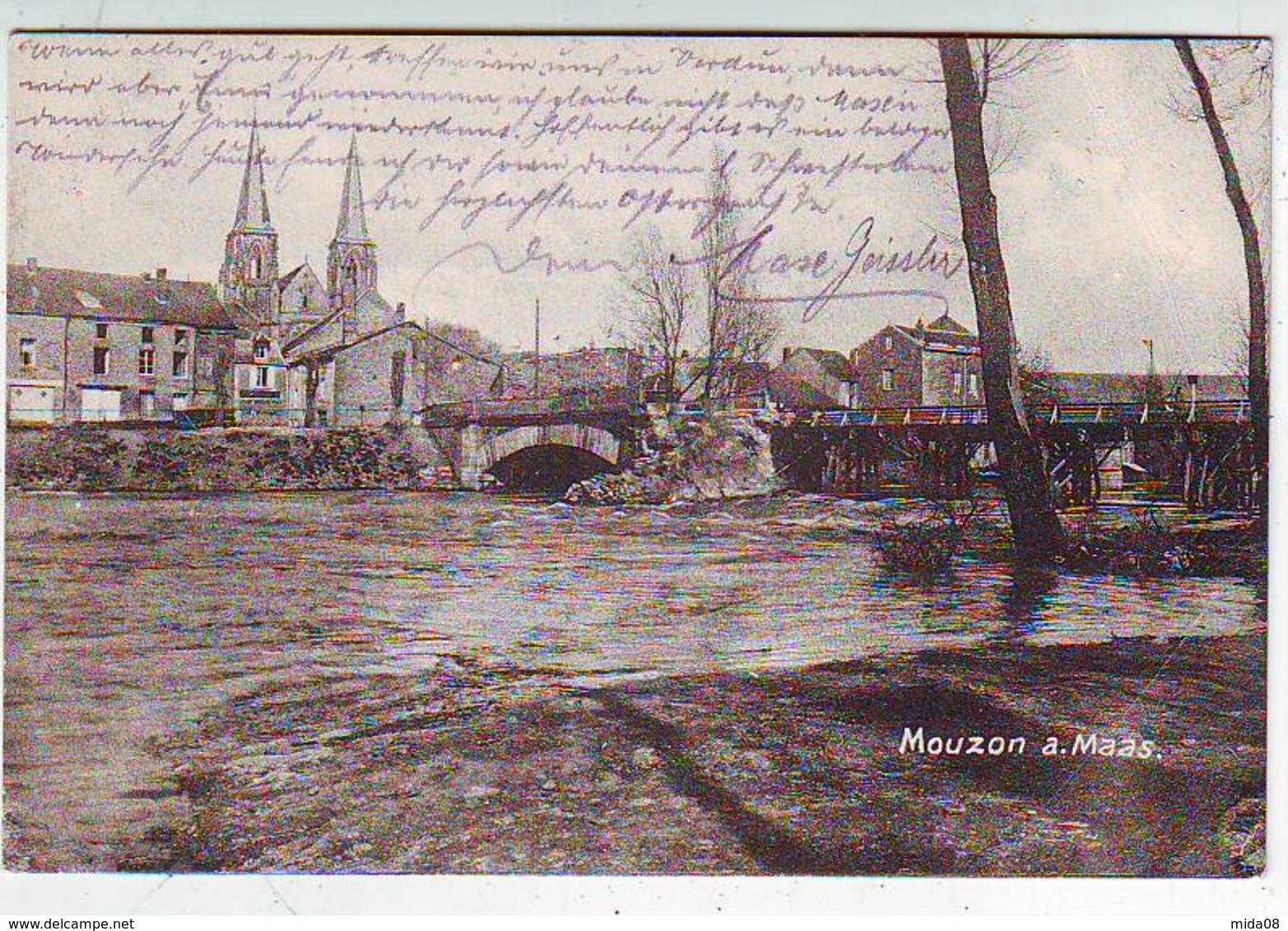 08. MOUZON  A. MASS . CARTE ALLEMANDE . - Other & Unclassified