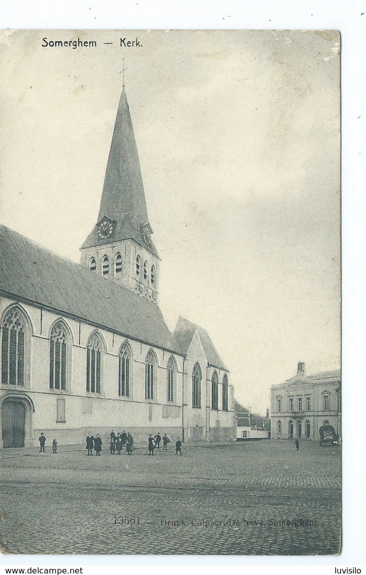 Zomergem Somerghem Kerk - Zomergem