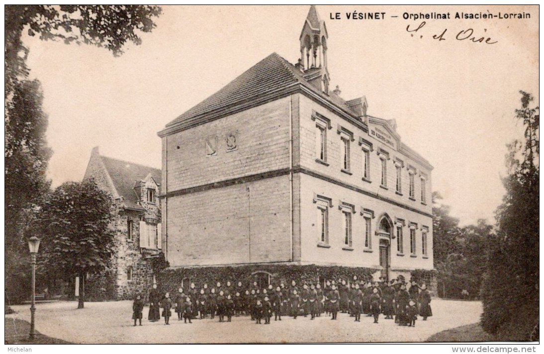 CPA    78   LE VESINET---ORPHELINAT ALSACIEN-LORRAIN - Le Vésinet