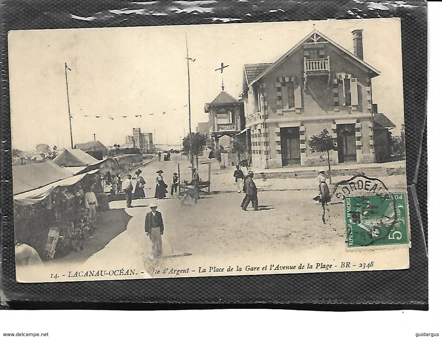 33-LACANAU-OCEAN-Une Vue Animée  Du Maché Plaçe De La Gare- - Autres & Non Classés