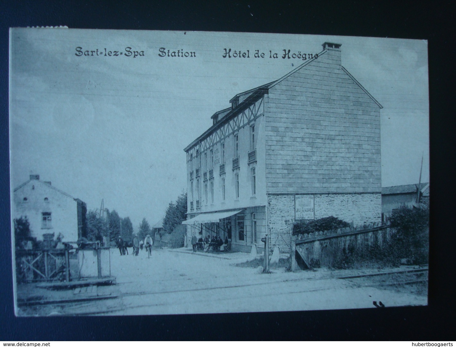 SART-lez-SPA  En 1912 : Hôtel De La  Hoëgne En 1919 - Station - Blegny