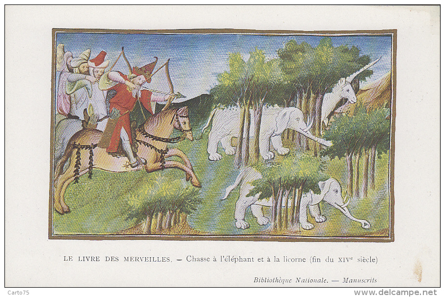 Sports - Tir à L'Arc - Chasse - Eléphants Licorne - Tir à L'Arc