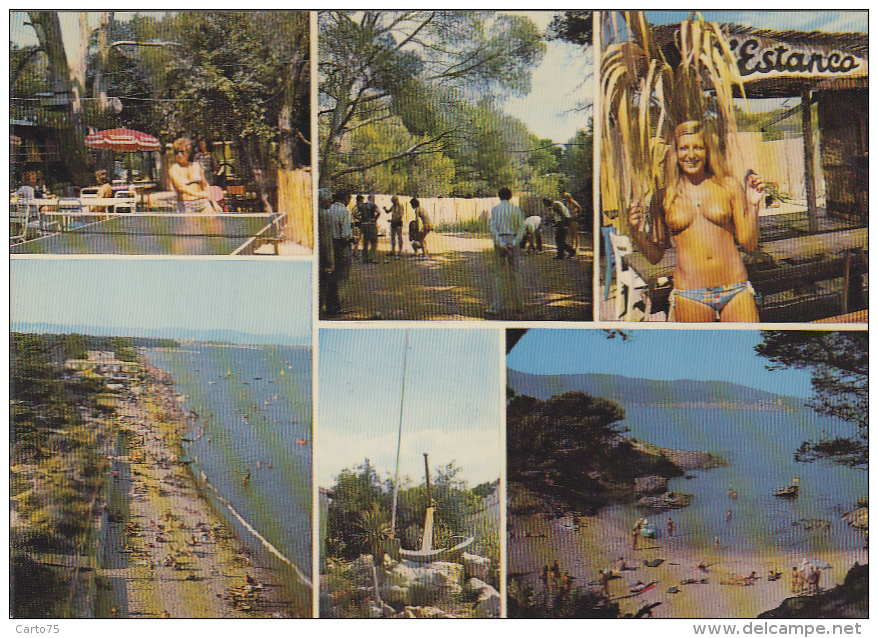 Sports - Tennis De Table - Ping-Pong - Pétanque - P.G. Sur Mer La Bergerie La Capte Hyères - Nu - Tafeltennis