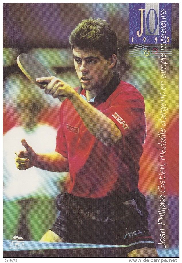 Sports - Tennis De Table - Ping-Pong - Jean-Philippe Gatien - JO Barcelone 1992 - Tischtennis