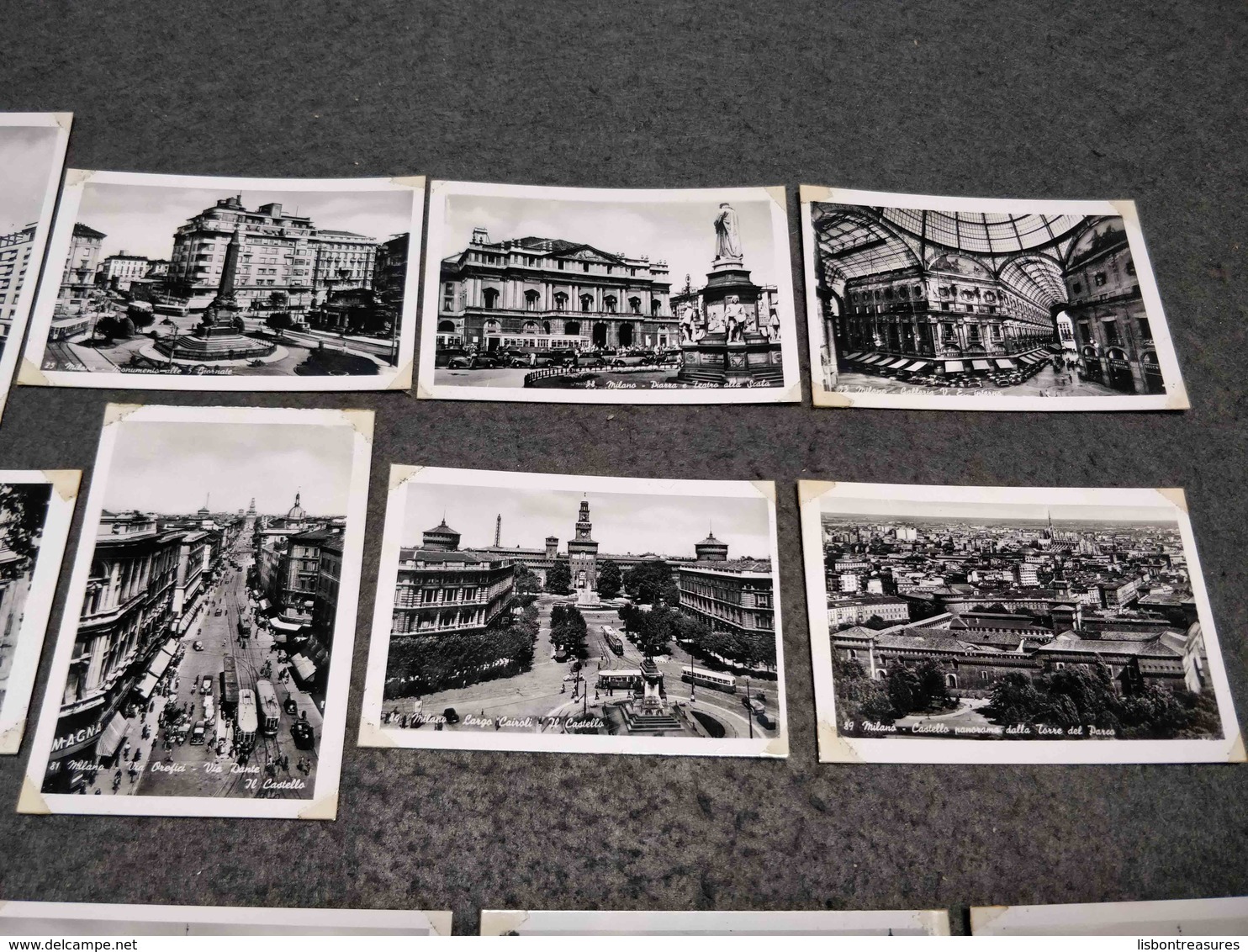 ANTIQUE LOT X 20 SMALL PHOTOS ITALY - MILANO - BY BROMOFOTO - Filmspullen: 35mm - 16mm - 9,5+8+S8mm