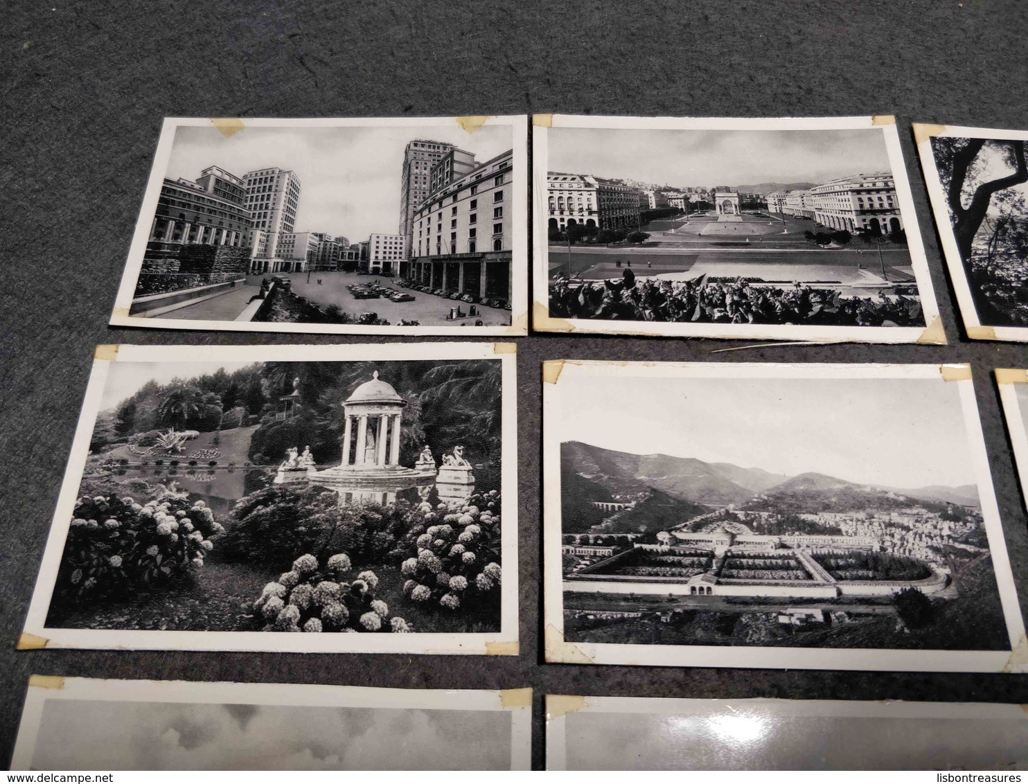 ANTIQUE LOT X 18 SMALL PHOTOS ITALY - GENOVA MONUMENTS , SQUARES, STREETS, AND MORE - Bobines De Films: 35mm - 16mm - 9,5+8+S8mm