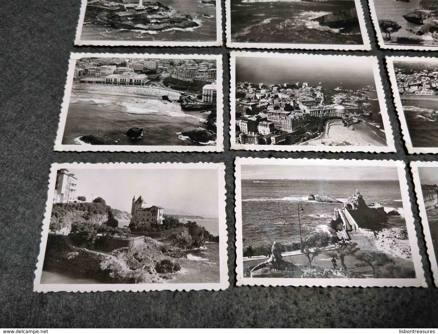 ANTIQUE LOT X 20 SMALL PHOTOS FRANCE - BIARRITZ VIEWS - Bobines De Films: 35mm - 16mm - 9,5+8+S8mm