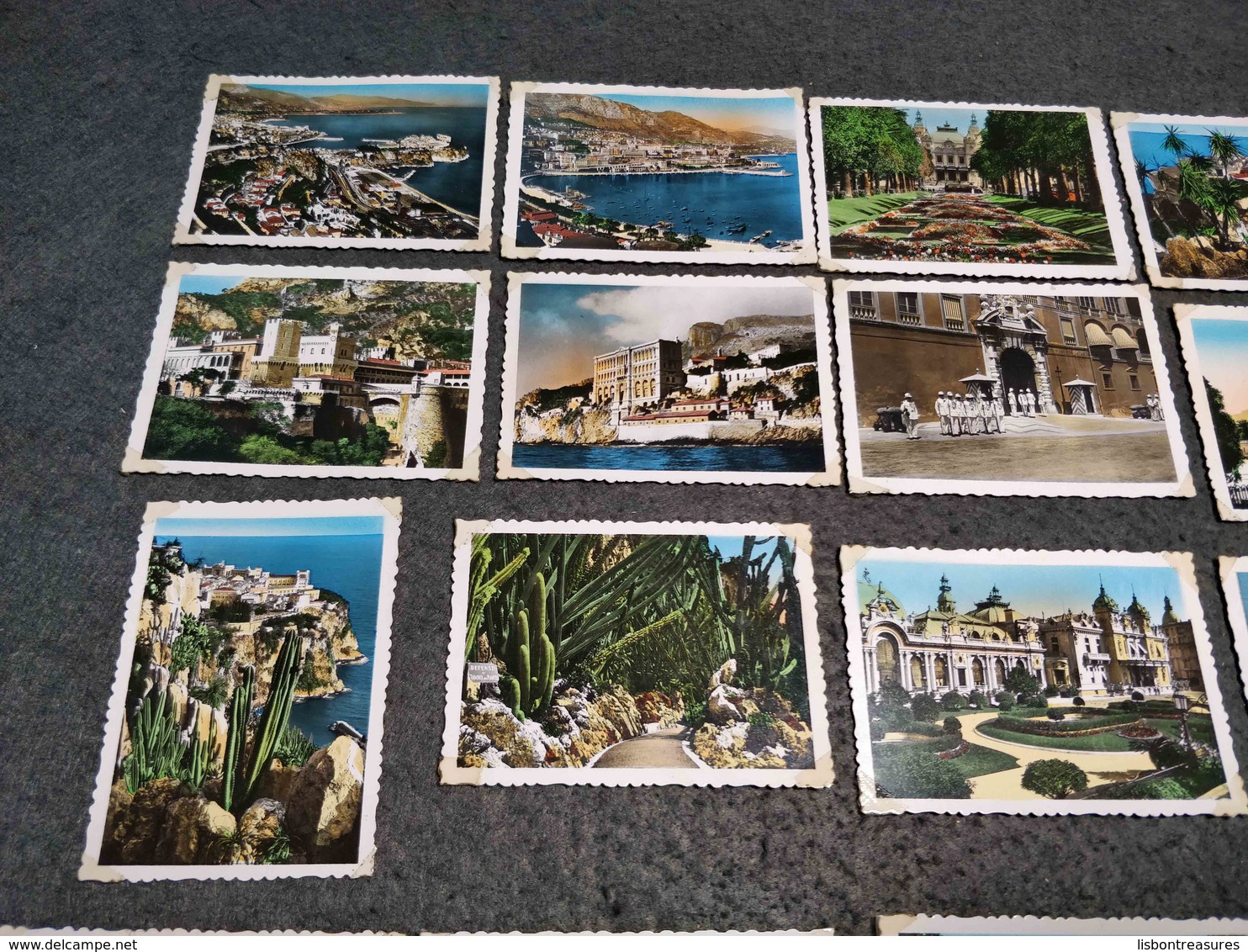 ANTIQUE LOT X 20 SMALL COLOR PHOTOS MONACO - MONTE CARLO VIEWS - Bobines De Films: 35mm - 16mm - 9,5+8+S8mm