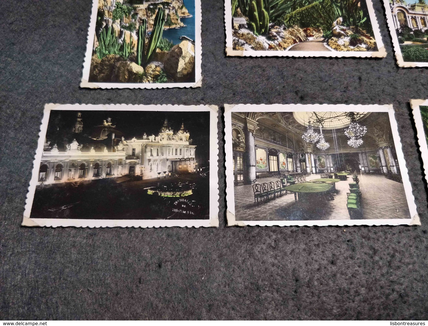 ANTIQUE LOT X 20 SMALL COLOR PHOTOS MONACO - MONTE CARLO VIEWS - Filmspullen: 35mm - 16mm - 9,5+8+S8mm