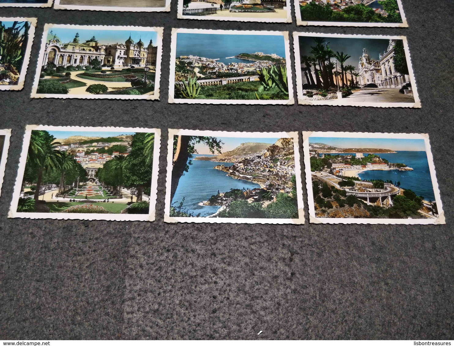 ANTIQUE LOT X 20 SMALL COLOR PHOTOS MONACO - MONTE CARLO VIEWS - Filmspullen: 35mm - 16mm - 9,5+8+S8mm