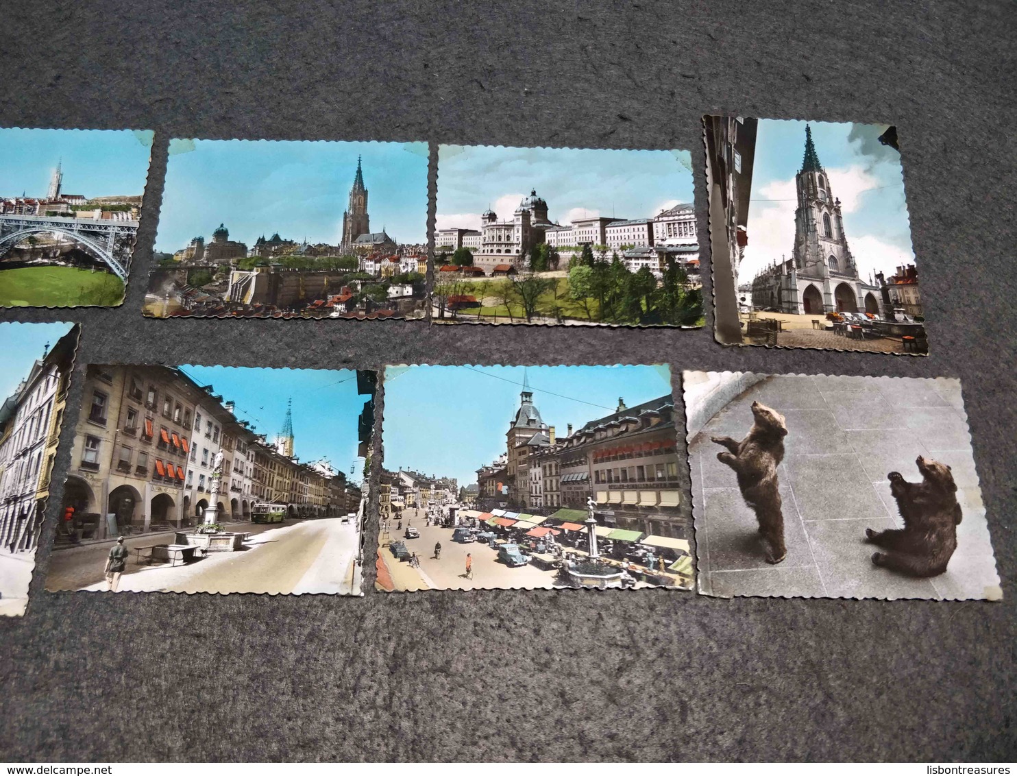 ANTIQUE LOT X 10 SMALL PHOTOS GERMANY - MUNSTER VIEWS - Bobinas De Cine: 35mm - 16mm - 9,5+8+S8mm
