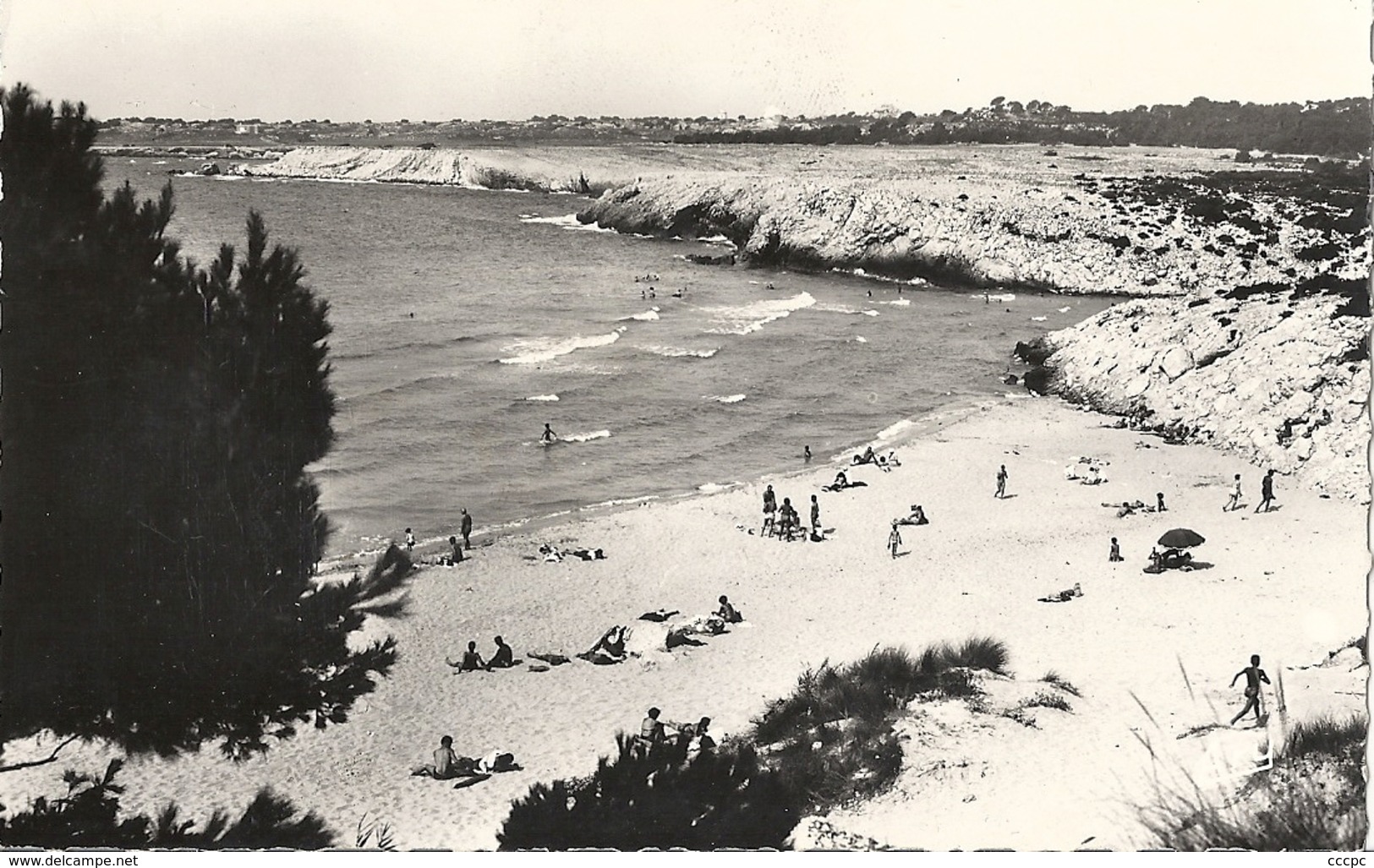 CPSM La Cote Bleue - La Couronne Plage Sainte-Croix - Autres & Non Classés