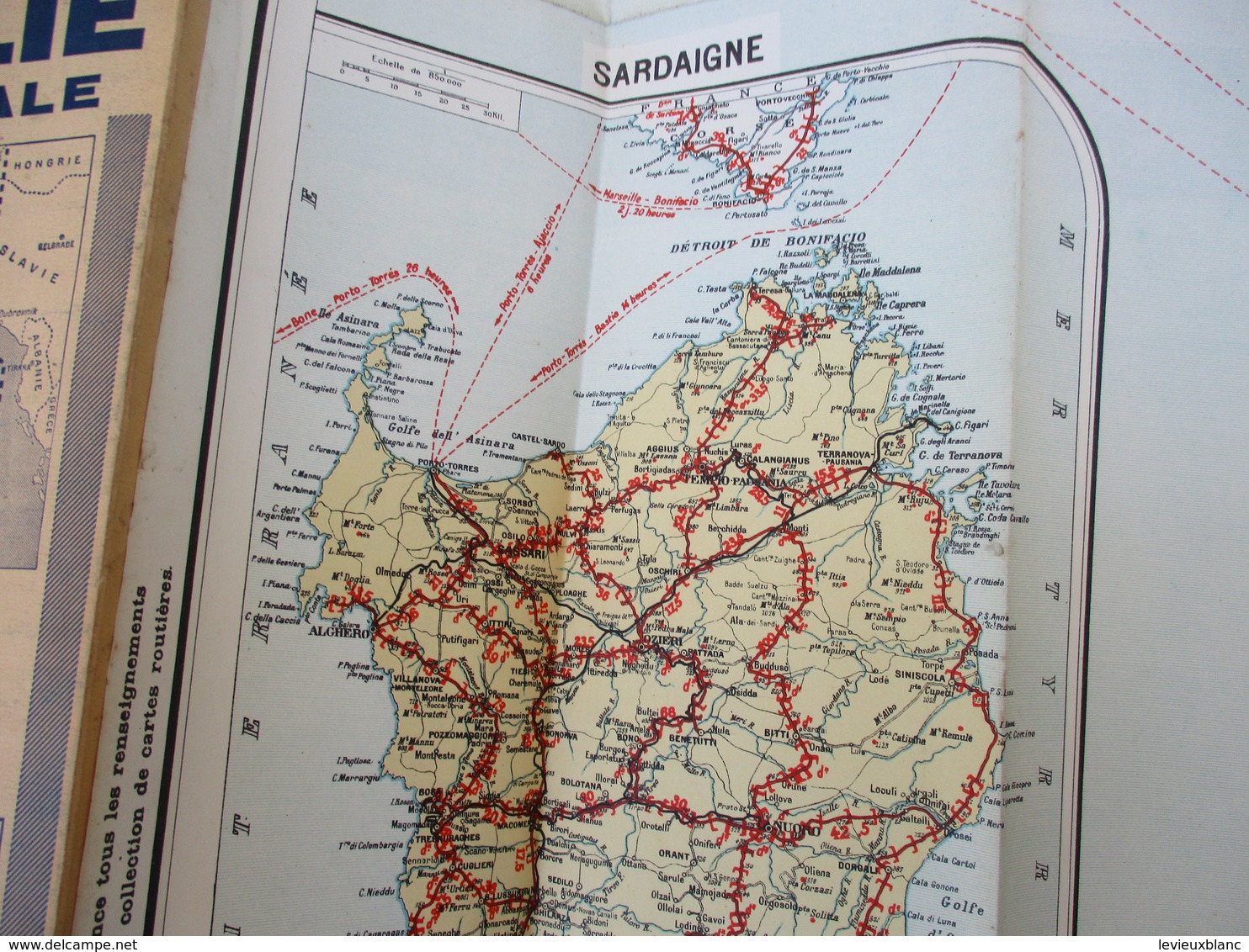 Carte TARIDE/n° 31/ ITALIE Centrale/Carte  Pour Le Tourisme/Portefeuille/Paris/Gaillac-Monrocq/ Vers 1930-40      PGC193 - Cartes Routières