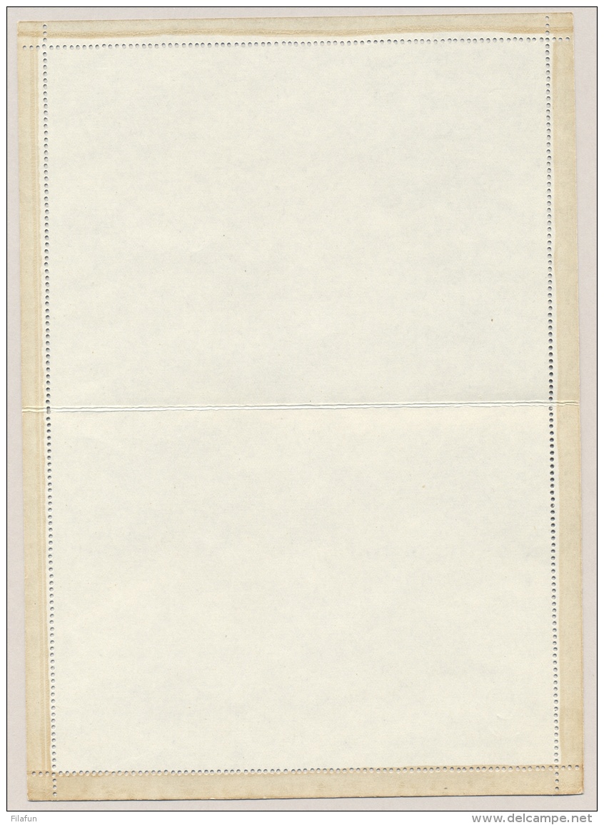 Nederland - 1929 - Postblad G17x - Ongebruikt - Entiers Postaux