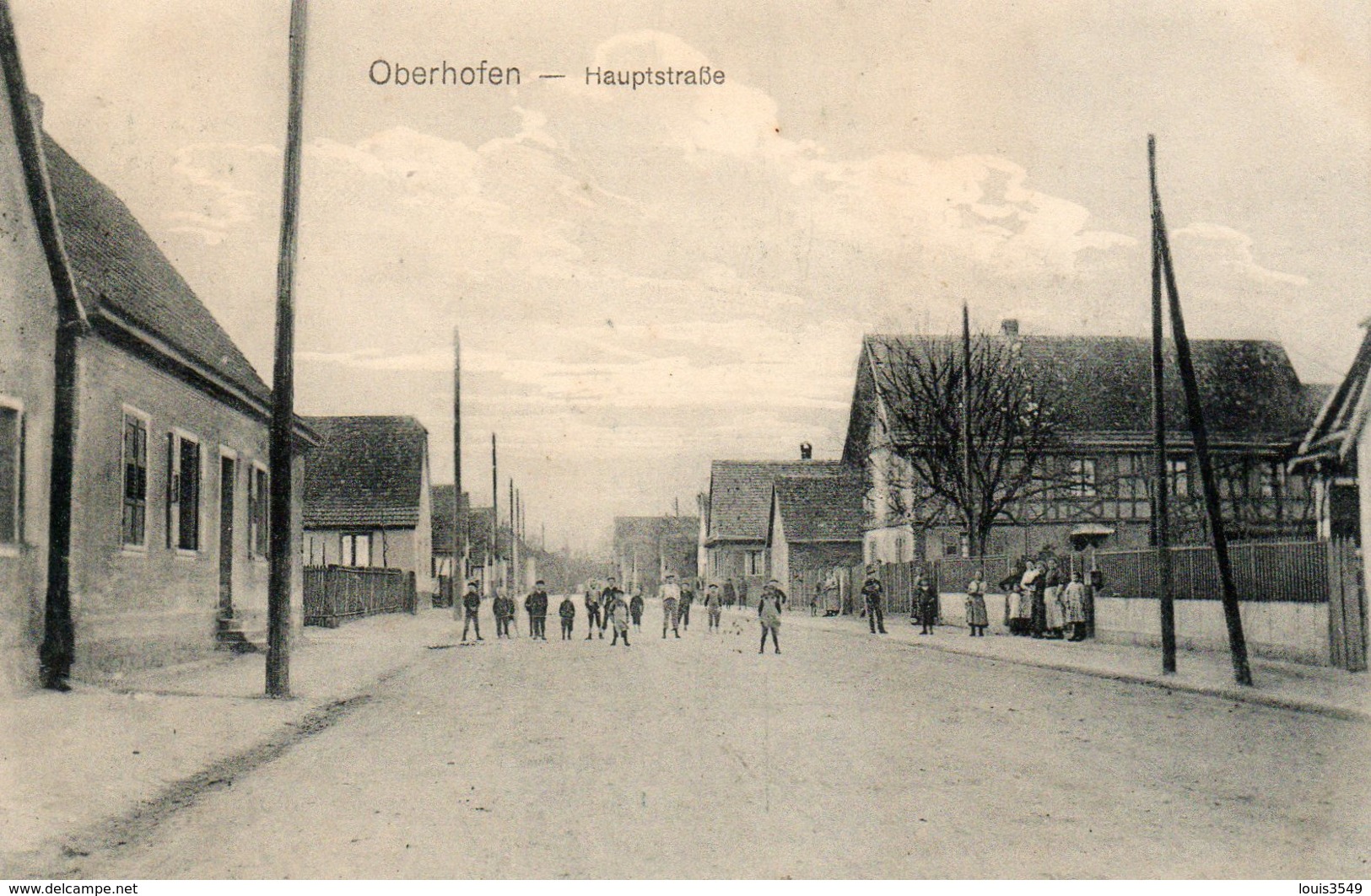 Oberhofen -   Hauptstrabe. - Oberhofen Am Thunersee