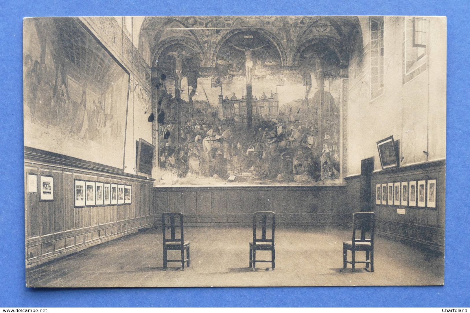 Cartolina Milano - Convento Di S. Maria Delle Grazie - Interno Del Cenacolo 1911 - Milano (Milan)
