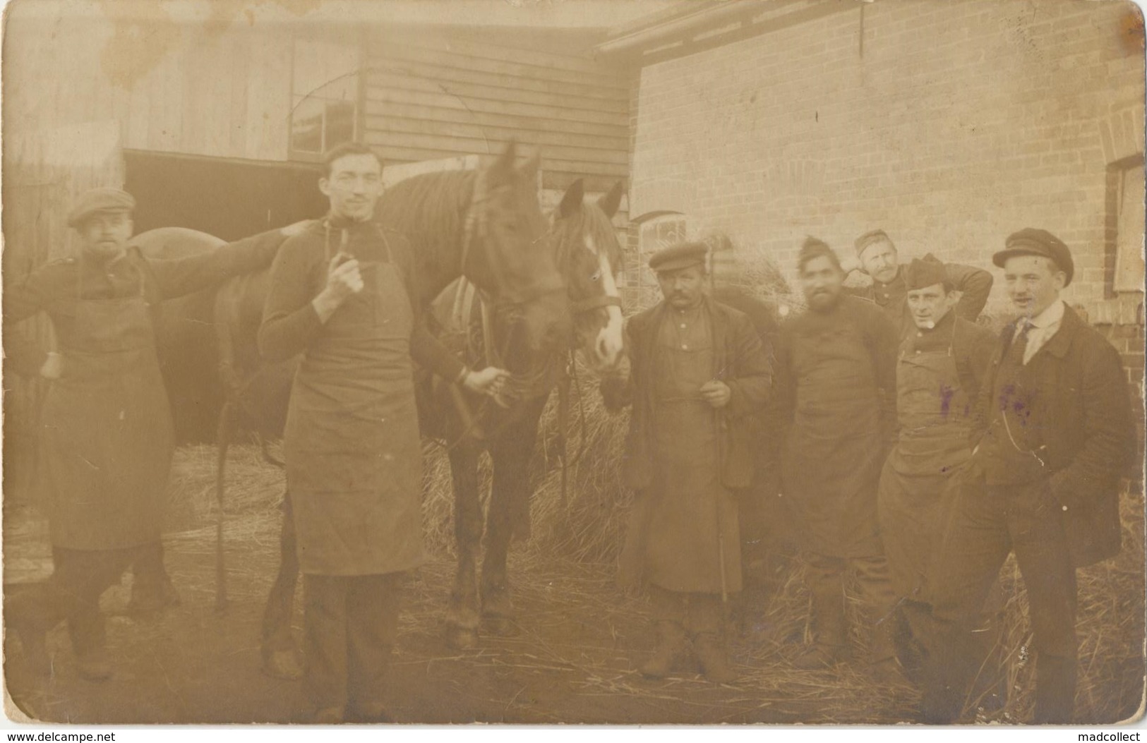 WW1 - Fotokaart Verzonden Van Uit Het Krijgsgevangenkamp Soltau Door Jos Swinnen Naar Pierre Swinnen Haelen. Halen - Halen