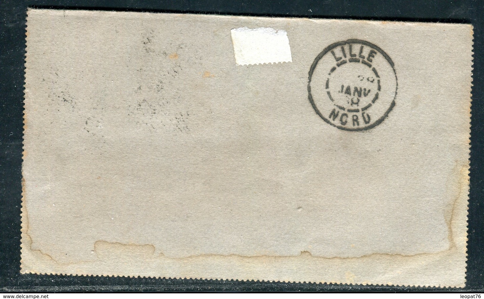 Italie - Entier Postal ( Carte Lettre ) + Complément De Rome Pour La France En 1899 - Stamped Stationery