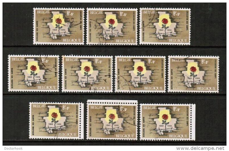 BELGIUM  Scott # B 775 USED WHOLESALE LOT OF 10 (WH-167) - Vrac (max 999 Timbres)