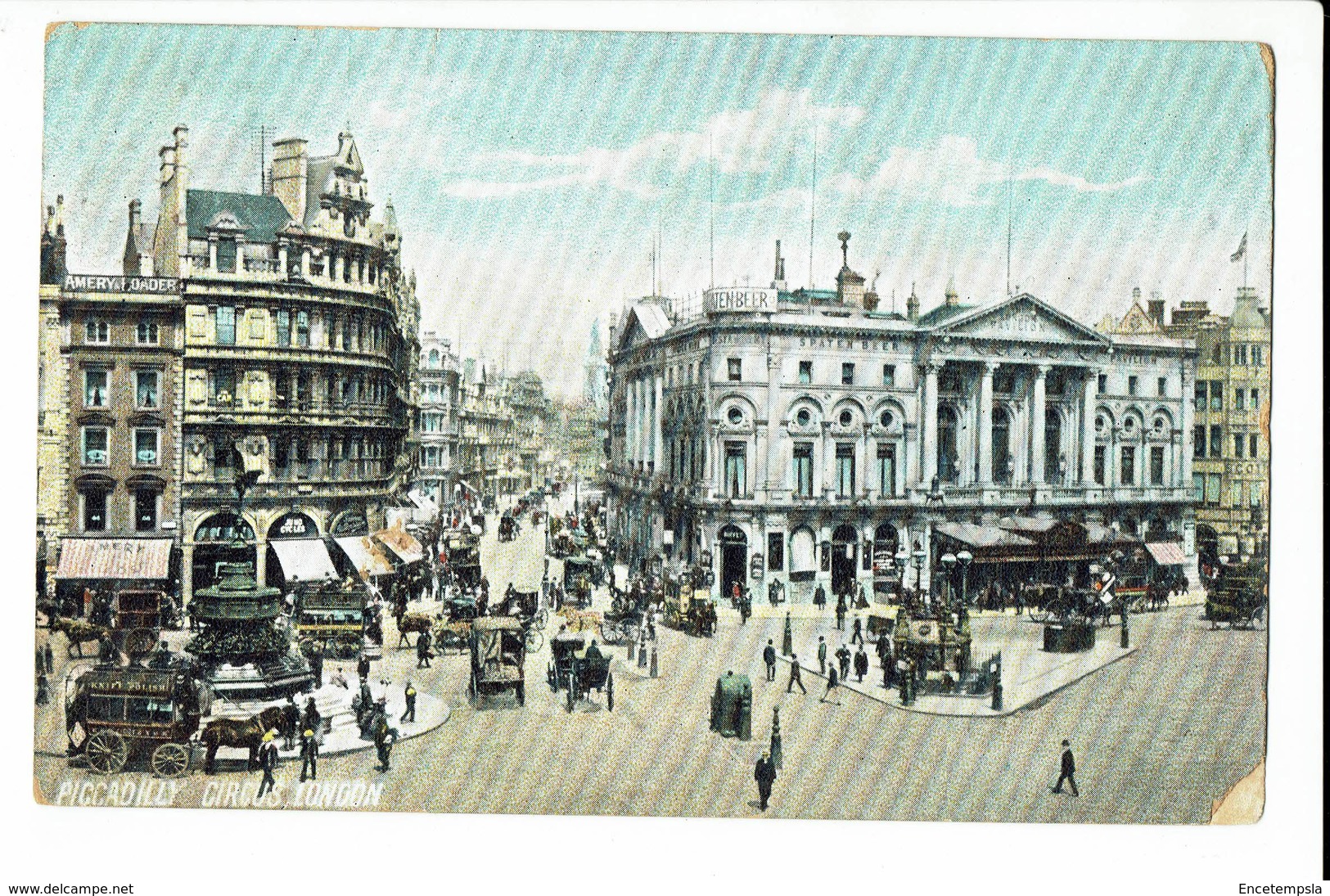 CPA - Carte Postale - Royaume Unis - London  -Piccadilly Circus- 1906  S1044 - Piccadilly Circus