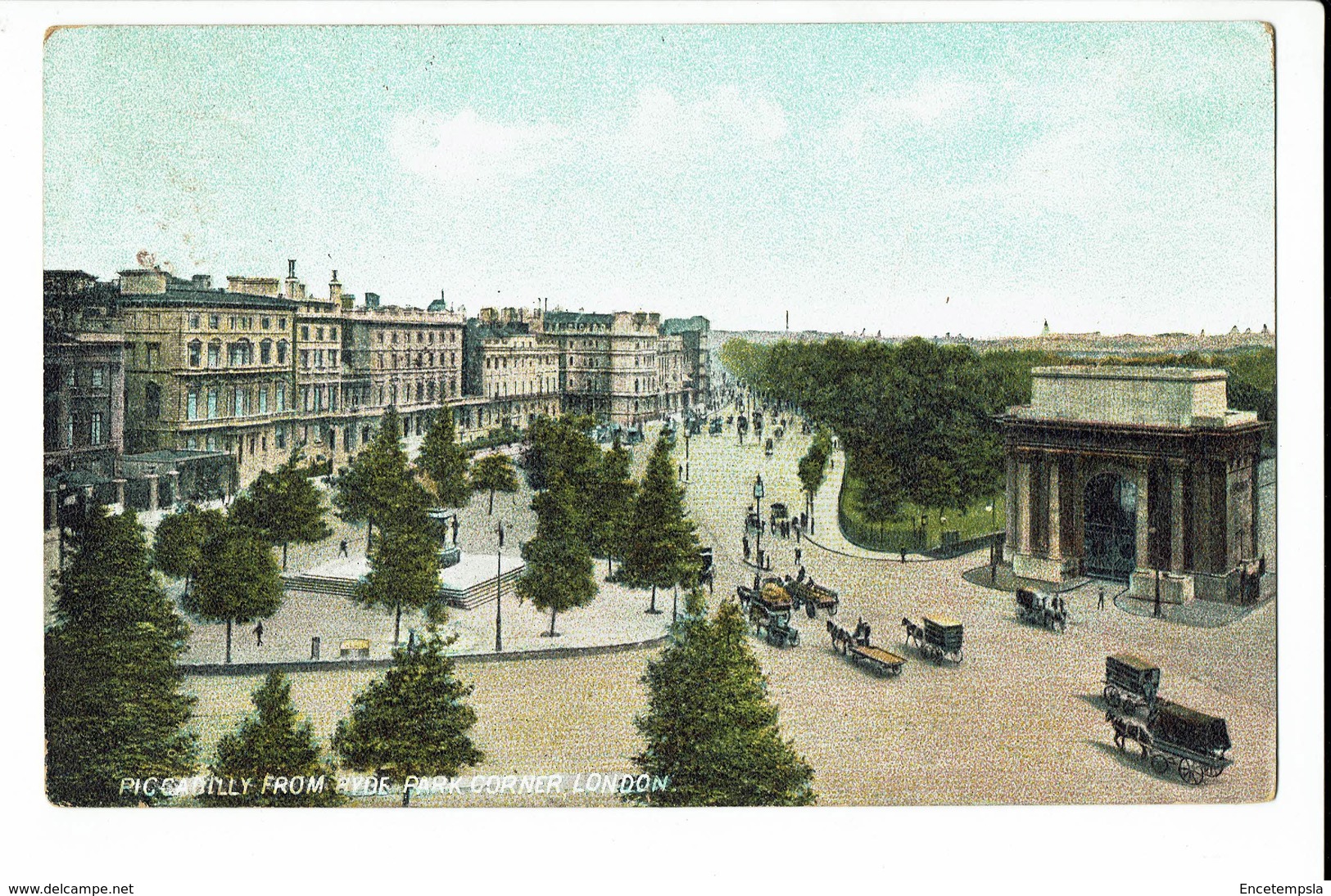 CPA - Carte Postale - Royaume Unis - London  -Piccadilly Circus- 1906 - S1046 - Piccadilly Circus