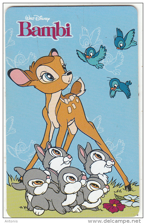 ARGENTINA(chip) - Disney/Bambi, Telefonica Telecard(F 39), 10/96, Used - Argentinien