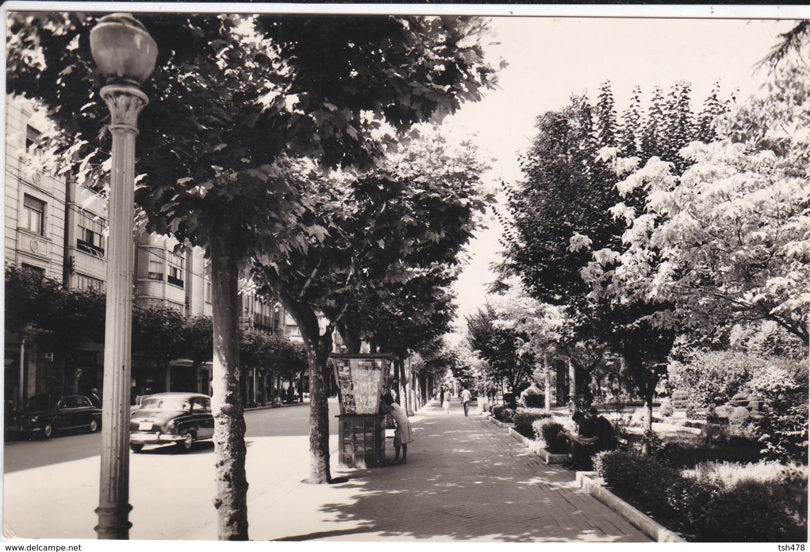 ESPAGNE---RARE---MIRANDA DE EBRO--parque Calvo Soteio Y Avda. Generalisimo--voir 2 Scans - Burgos