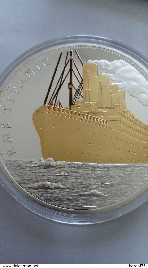 TITANIC 1912- 2012 MEDAILLE COMMEMORATIVE DU NAUFRAGE DU PAQUEBOT TITANIC