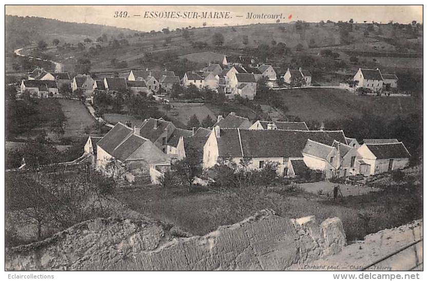 Essomes Sur Marne       02     Montcourt      (voir Scan) - Sonstige & Ohne Zuordnung