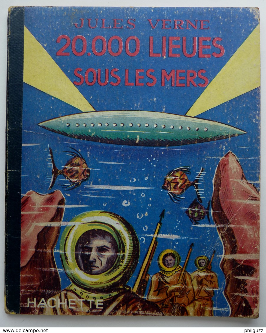 ALBUM BD BANDE DESSINEE BD 20000 LIEUES SOUS LES MERS HACHETTE Enfantina BLONDEAU - Bécassine