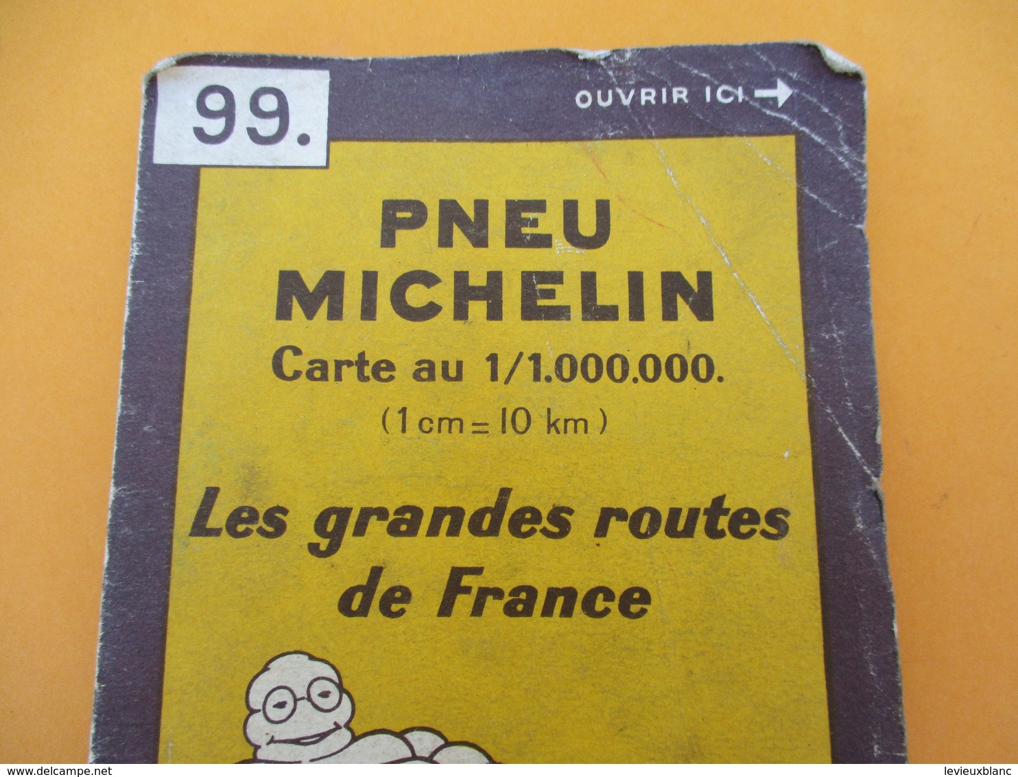 Pneu Michelin / Les Grandes Routes De France/ FRANCE-SUD/ N°99/Maillet/SAINT OUEN/Vers 1930-40   PGC200 - Cartes Routières
