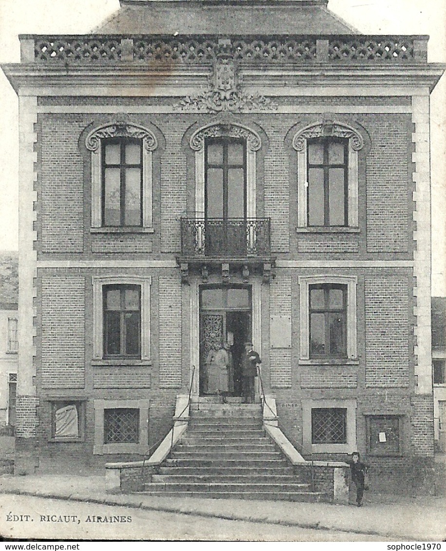 2018 -SOMME - 80 -  AIRAINES - La Mairie - Allaines