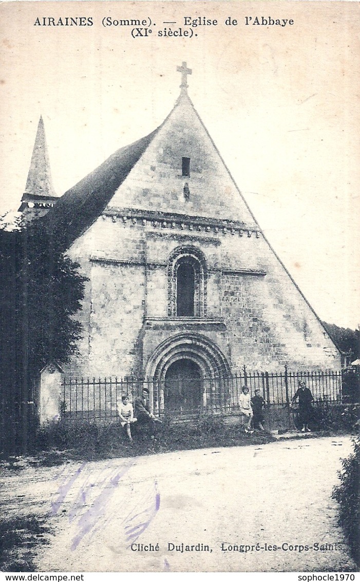 2018 -SOMME - 80 -  AIRAINES - Eglise De L'abbaye - Allaines