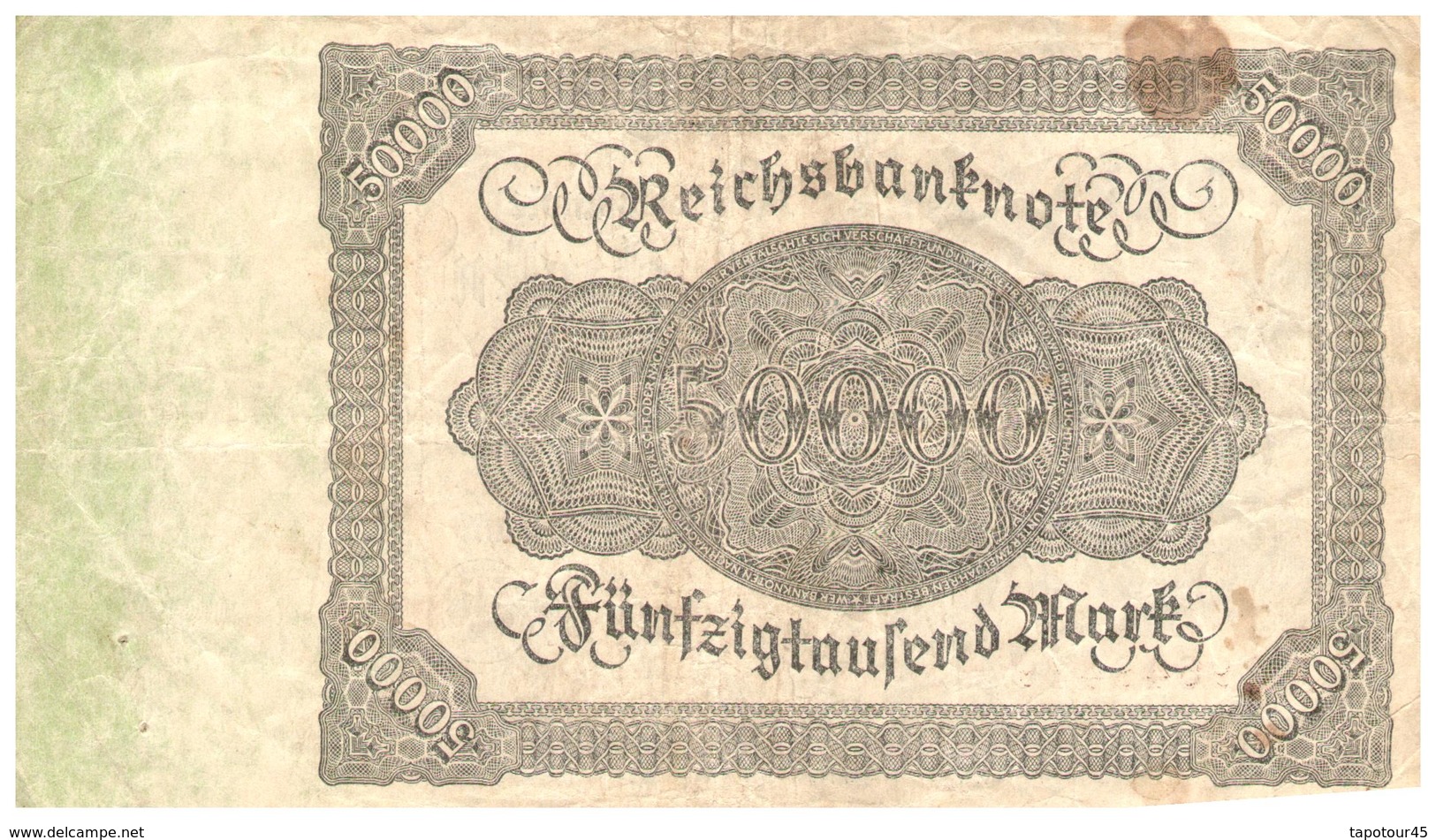 Billets >  Allemagne >  50000 Mark 1922 - 50000 Mark