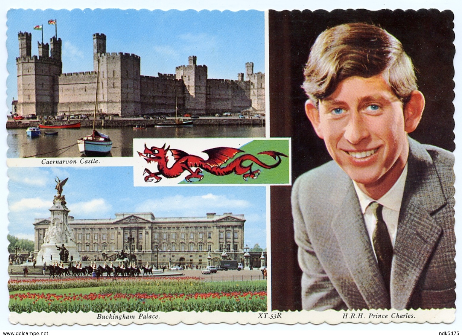 PRINCE OF WALES : MULTIVIEW (10 X 15cms Approx.) - Royal Families