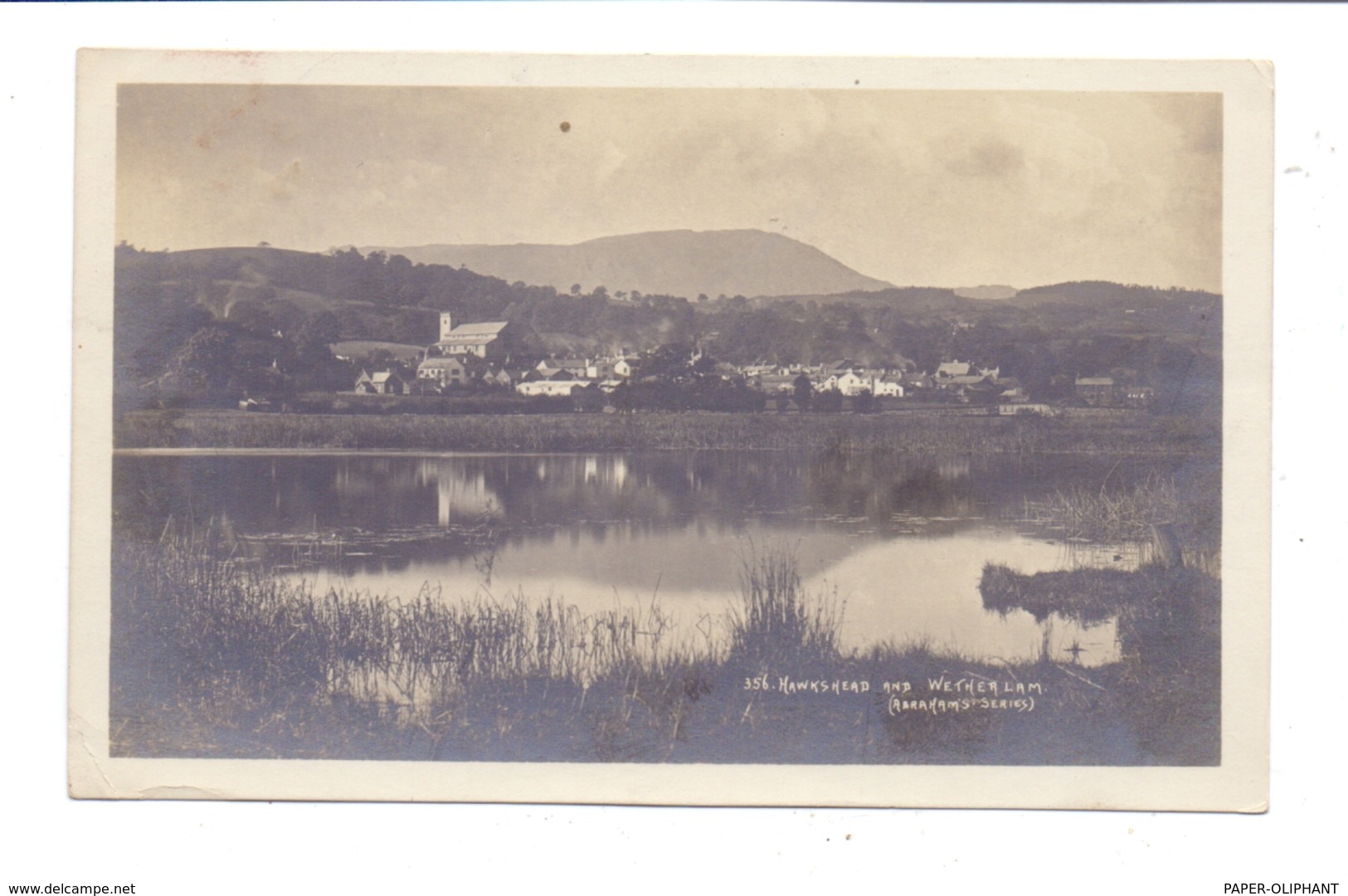 UK - ENGLAND - CUMBRIA - HAWKSHEAD And Wetherlam, 1939, Abrahams Seies - Hawkshead