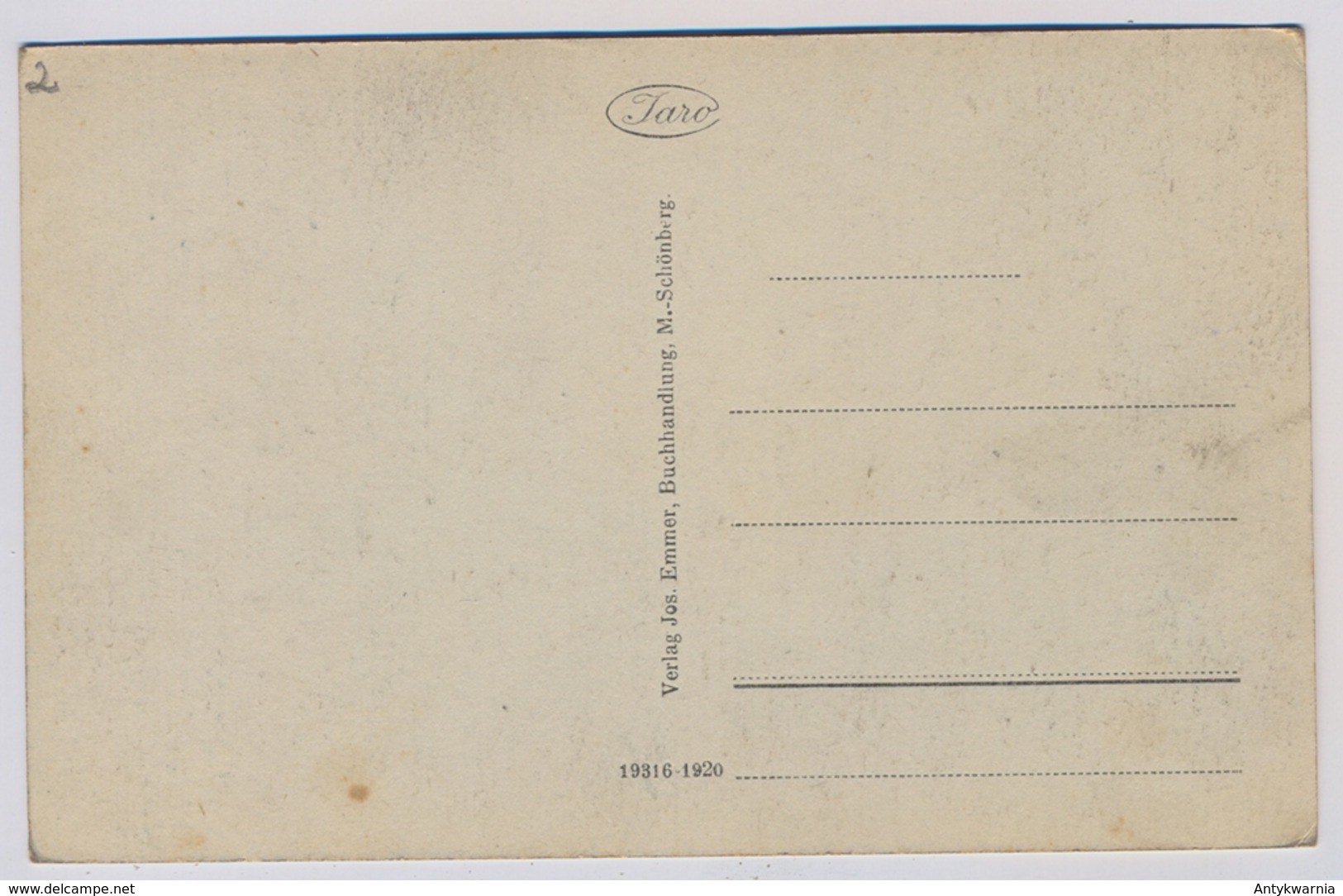 Šumperk Mährisch Schönberg Reg. Olmütz  1920y.   E281 - Repubblica Ceca