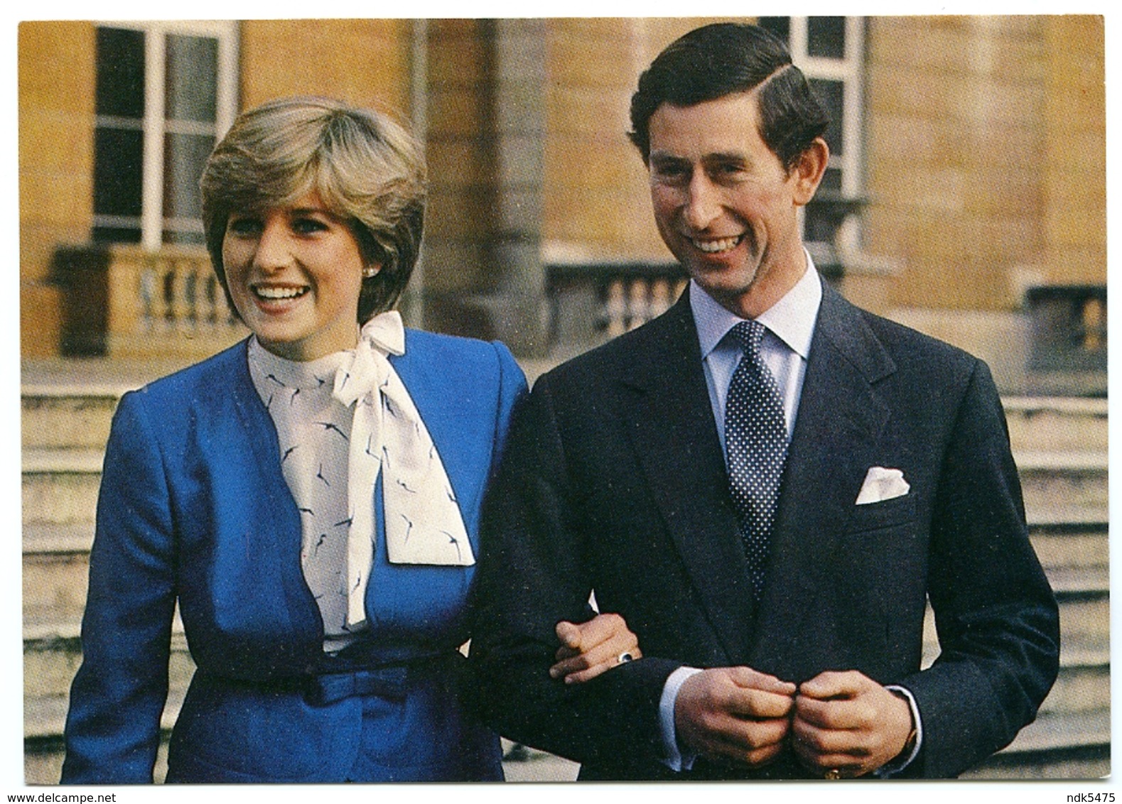 THE PRINCE AND PRINCESS OF WALES : THE MARRIAGE (10 X 15cms Approx.) - Royal Families